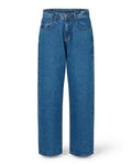 Turbo Loose Baggy Jeans – Premium Medium Blue Wash | 100% Cotton Denim | Street Style Baggy Fit