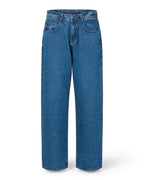 Turbo Loose Baggy Jeans – Premium Medium Blue Wash | 100% Cotton Denim | Street Style Baggy Fit