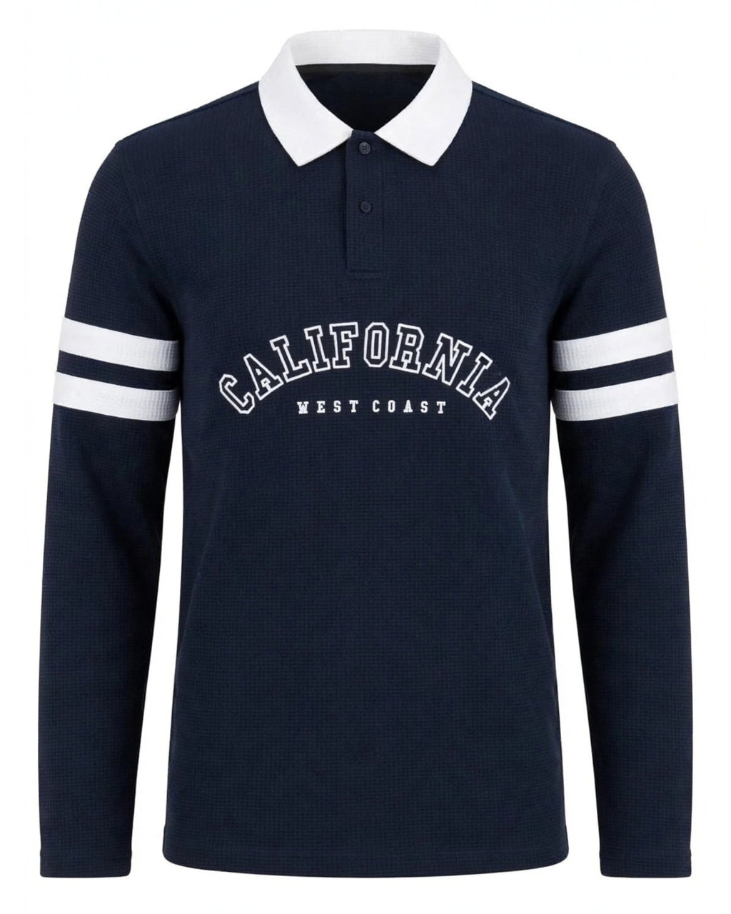 Raiha | Combo | Men's Premium Waffle Knit Polo Shirt - California West Coast