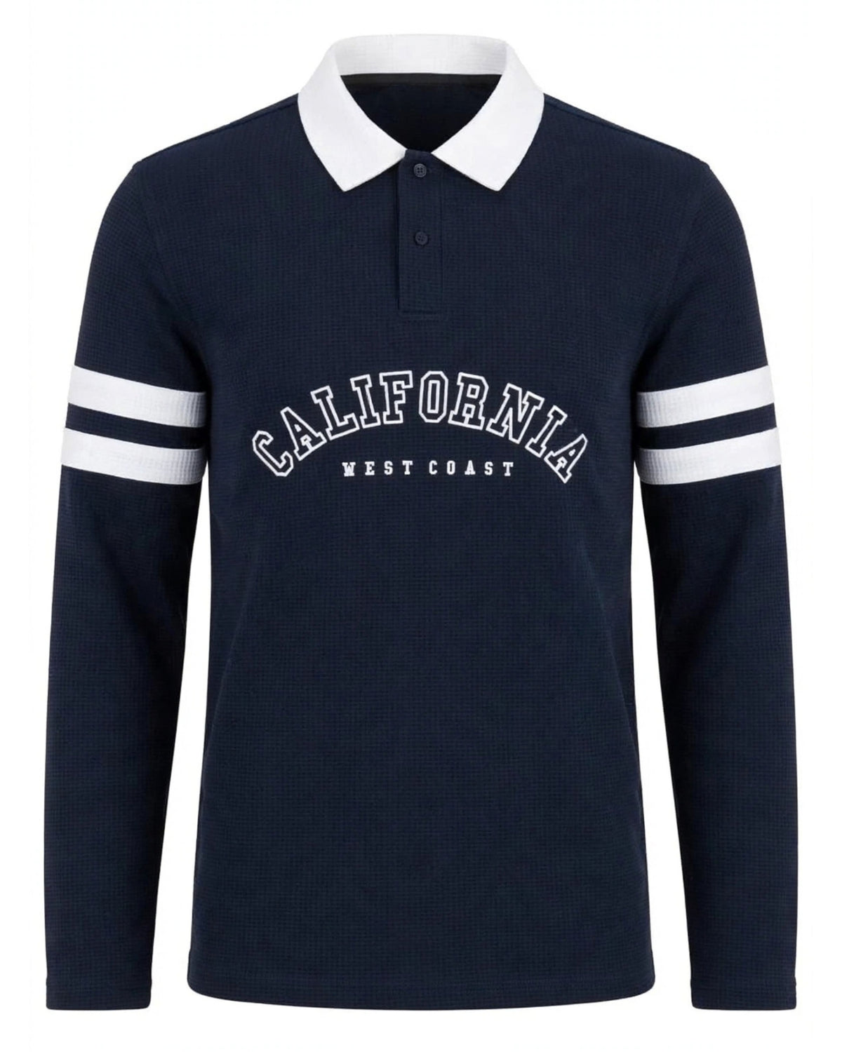 Raiha | Combo | Men's Premium Waffle Knit Polo Shirt - California West Coast