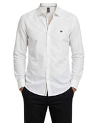 RAIHA Turkish Premium White Shirt For Men - Smart Casual Collection