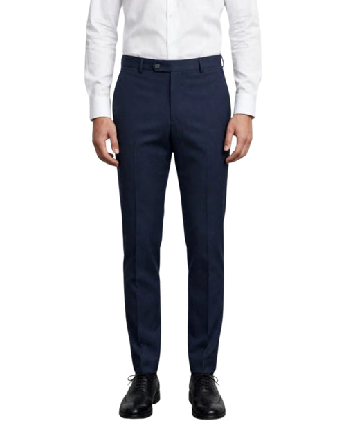 Black Studio Men's Premium Formal Dress Pant - 4 Colors (Black, Navy, Steel Grey, Light Grey)