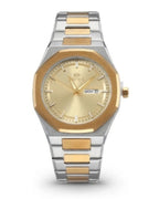 BESTWIN Champagne Gold Edition – Two-Tone Luxury Watch | Day-Date | For Men
