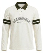 Raiha | Combo | Men's Premium Waffle Knit Polo Shirt - California West Coast