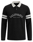 Raiha | Combo | Men's Premium Waffle Knit Polo Shirt - California West Coast